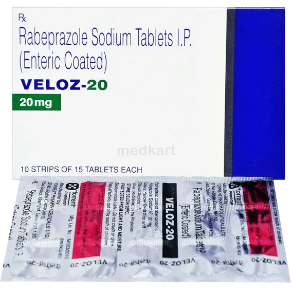 veloz 20mg tablet 15's